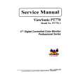 OPTIQUEST Pt770 Manual de Servicio